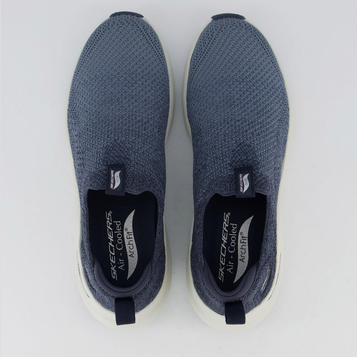 Tênis Skechers Arch Fit 2.0 Feminino Azul e Branco Azul 4