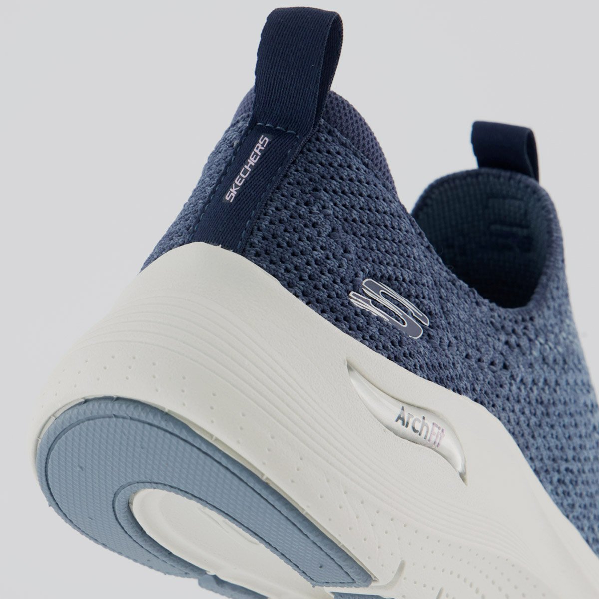 Tênis Skechers Arch Fit 2.0 Feminino Azul e Branco Azul 6
