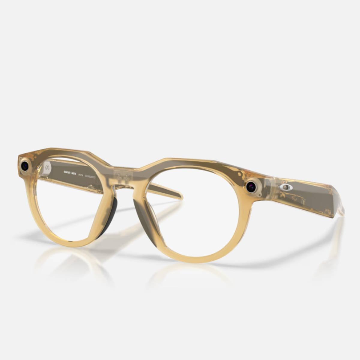 Óculos de Sol Oakley Meta HSTN Light Curry Transitions Marrom Marrom 4