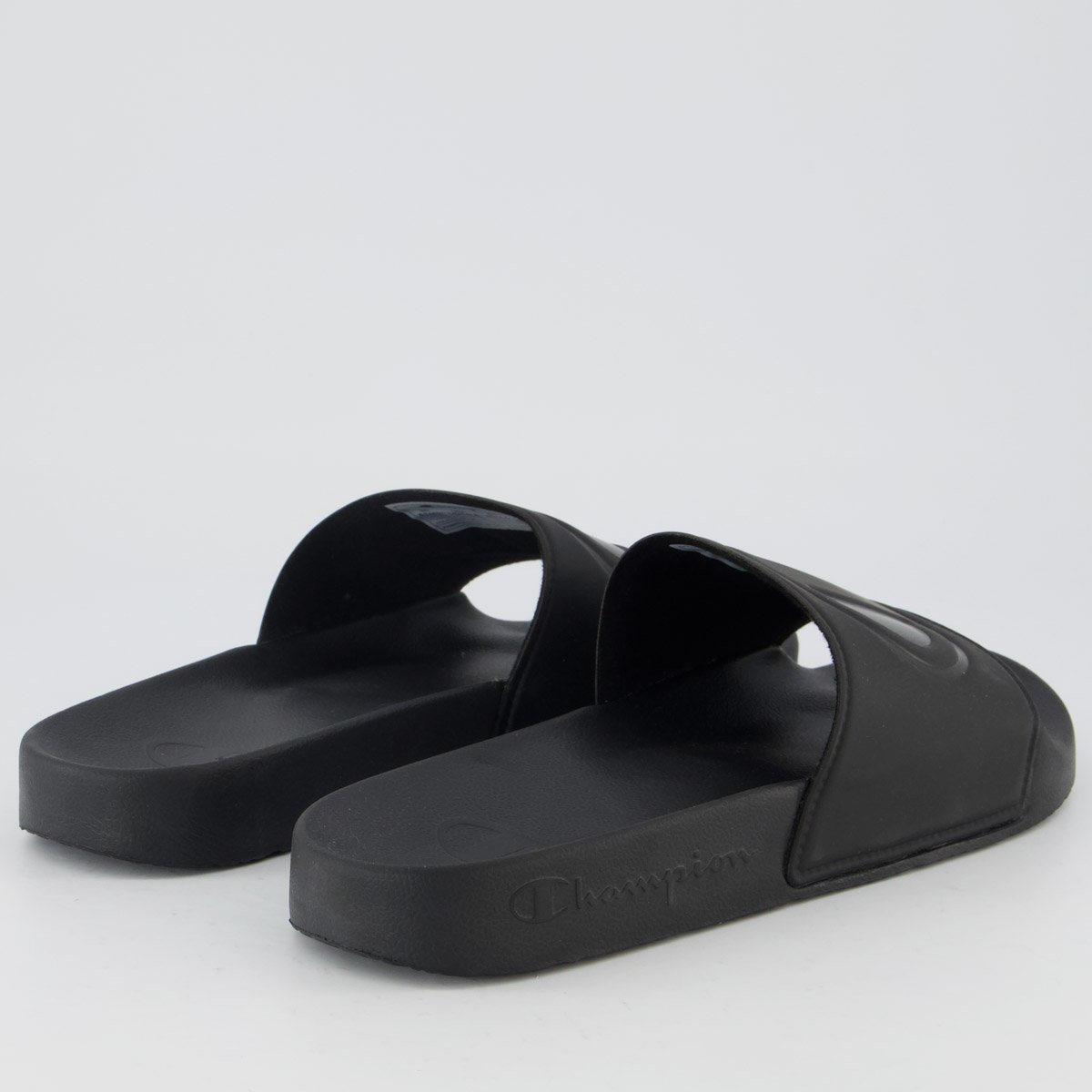 Chinelo Champion Nuvem Ipo Monocolor Preto Preto 4