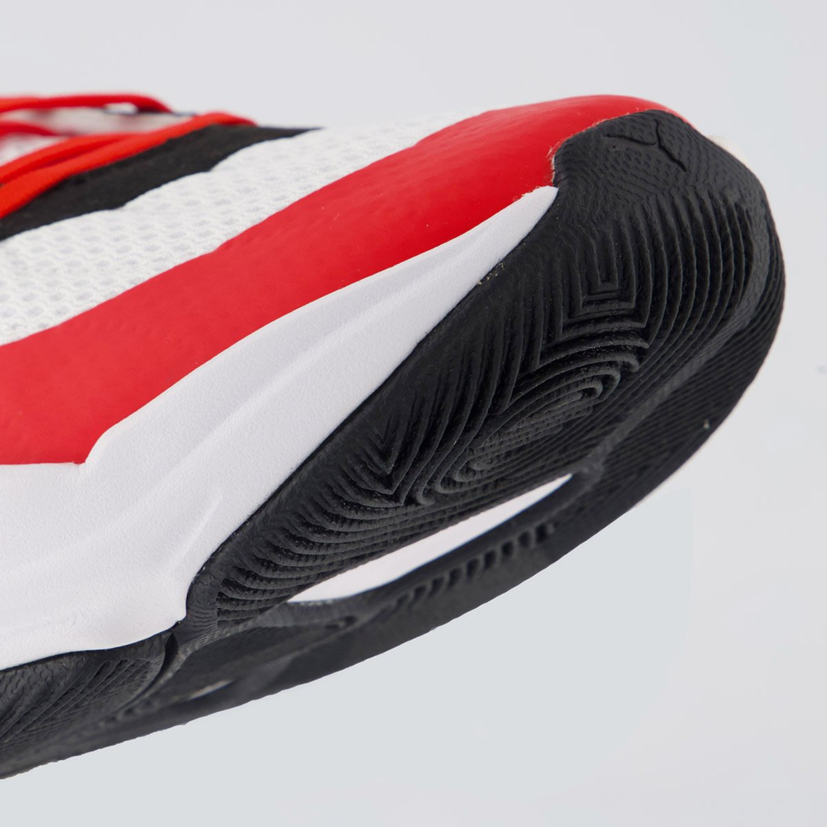 Tênis Puma Court Pro 2 Branco e Vermelho Branco/Preto/Vermelho 8