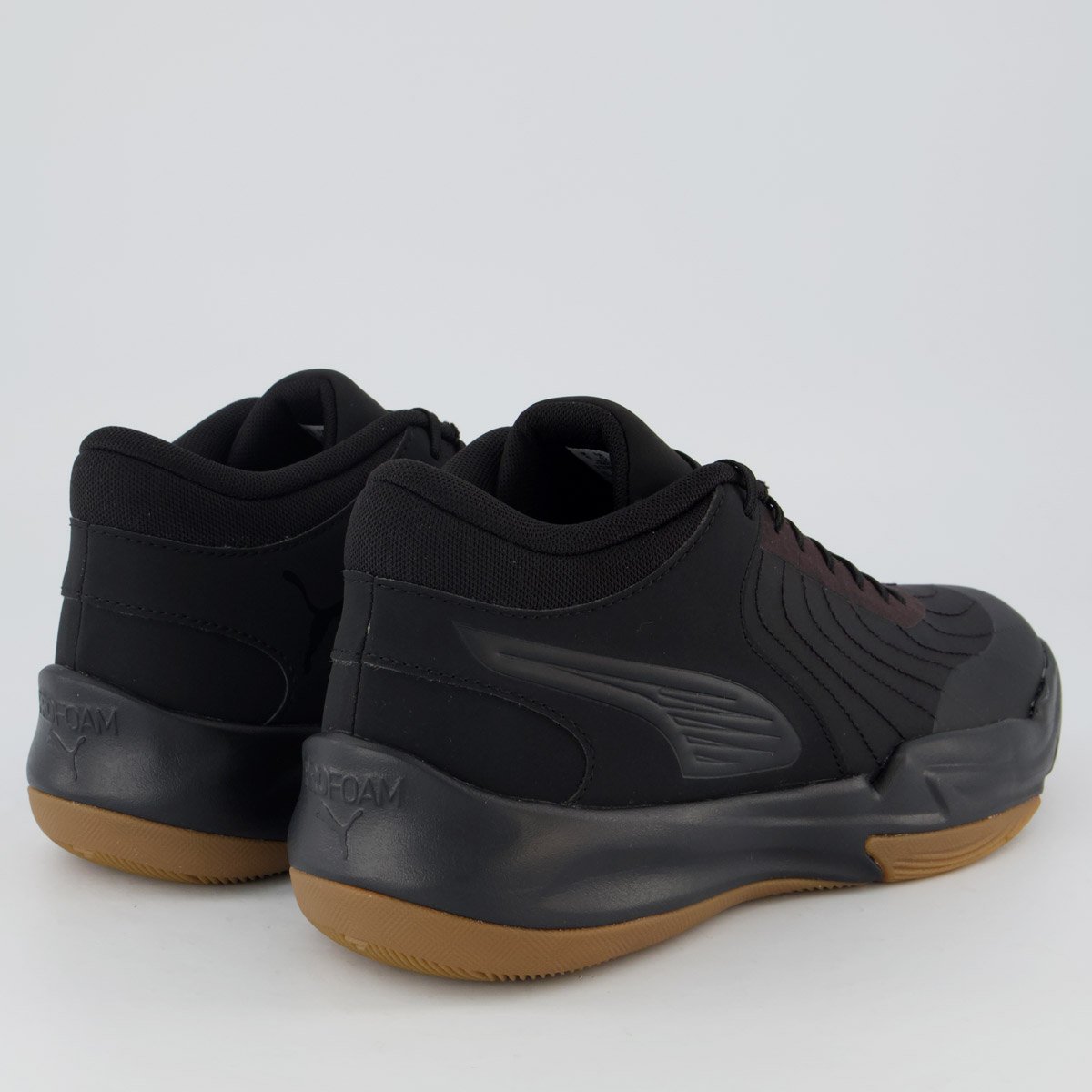 Tênis Puma Court Pro 2 Nubuck Preto Preto 3