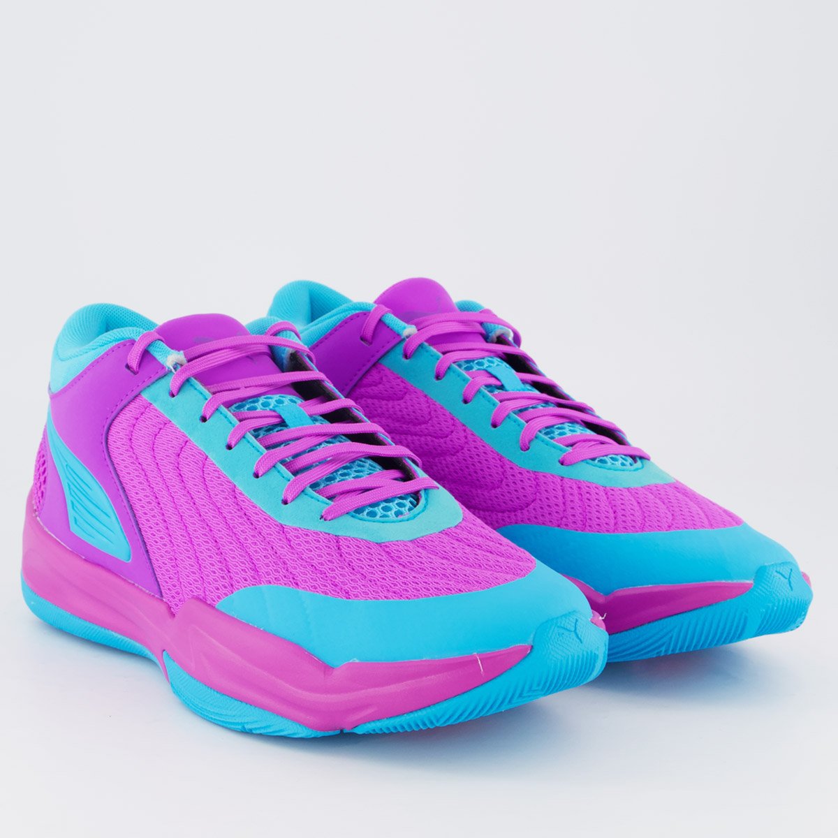 Tênis Puma Court Pro 2 Azul e Roxo Roxo/Azul 2
