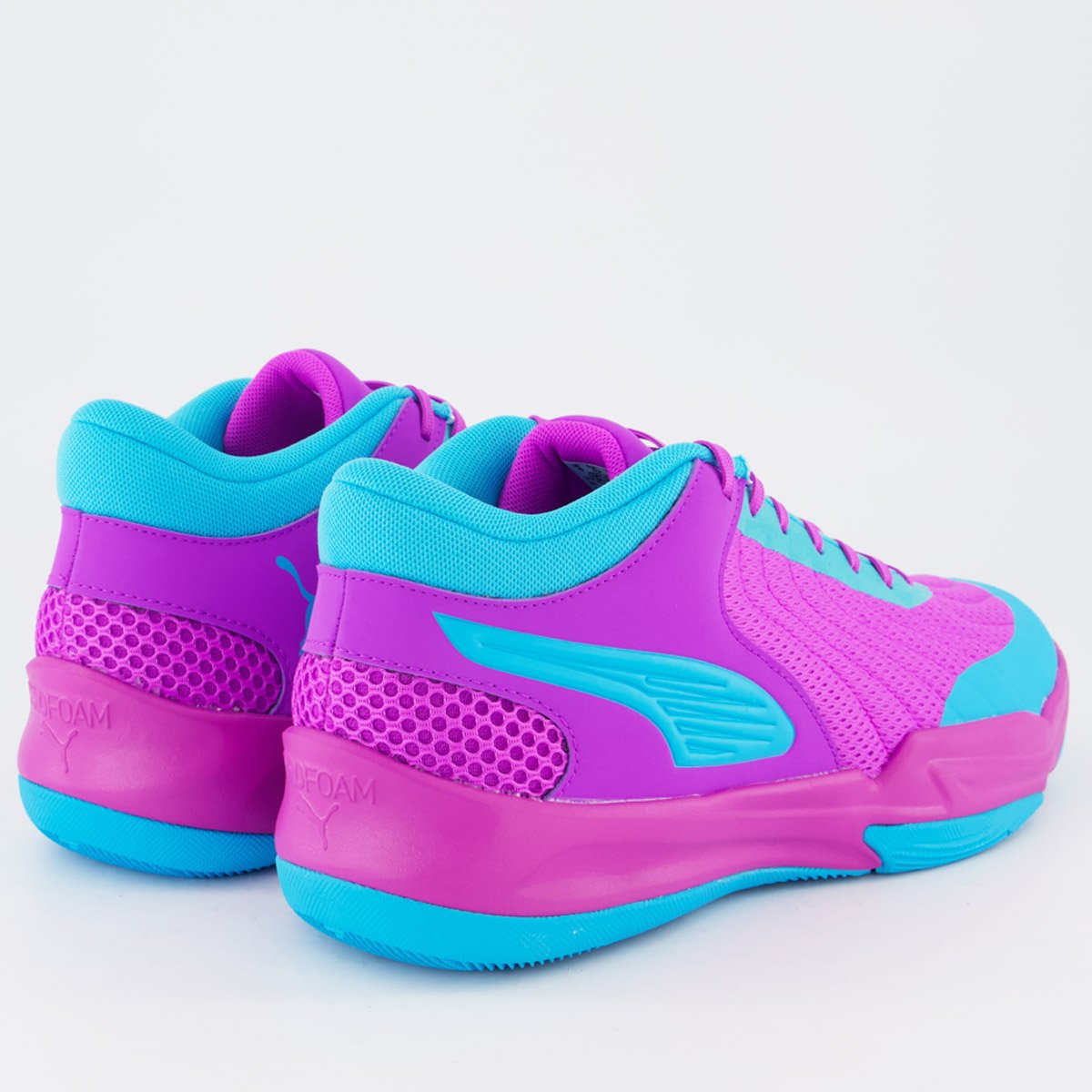 Tênis Puma Court Pro 2 Azul e Roxo Roxo/Azul 3
