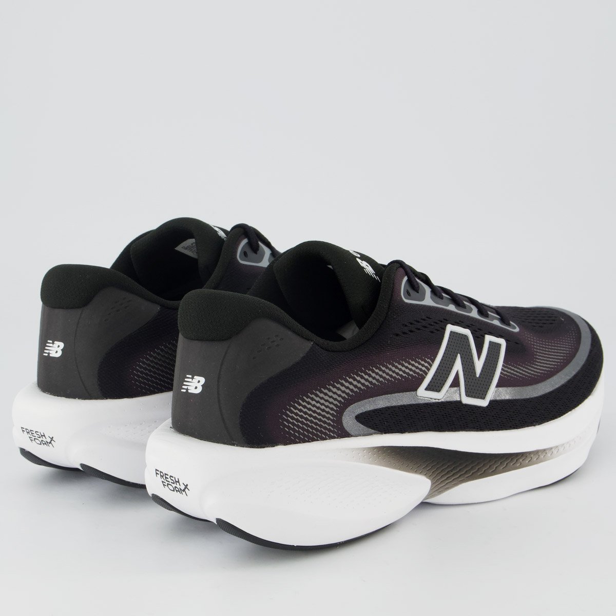 Tênis New Balance Fresh Foam Ellipse Preto e Branco Preto 3