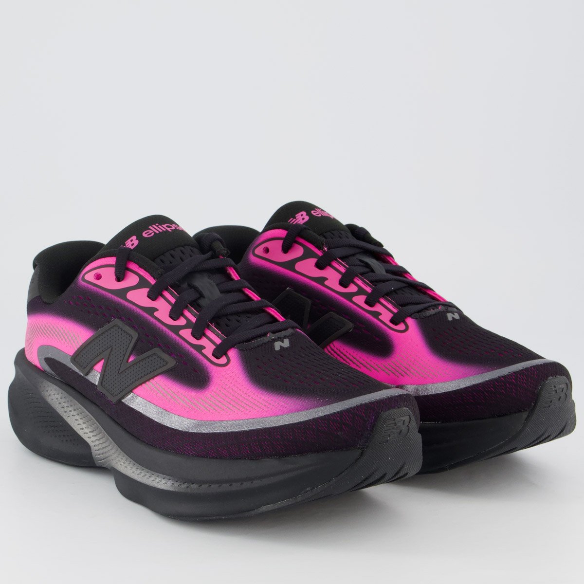 Tênis New Balance Fresh Foam Ellipse Feminino Rosa e Preto Preto/Rosa 2