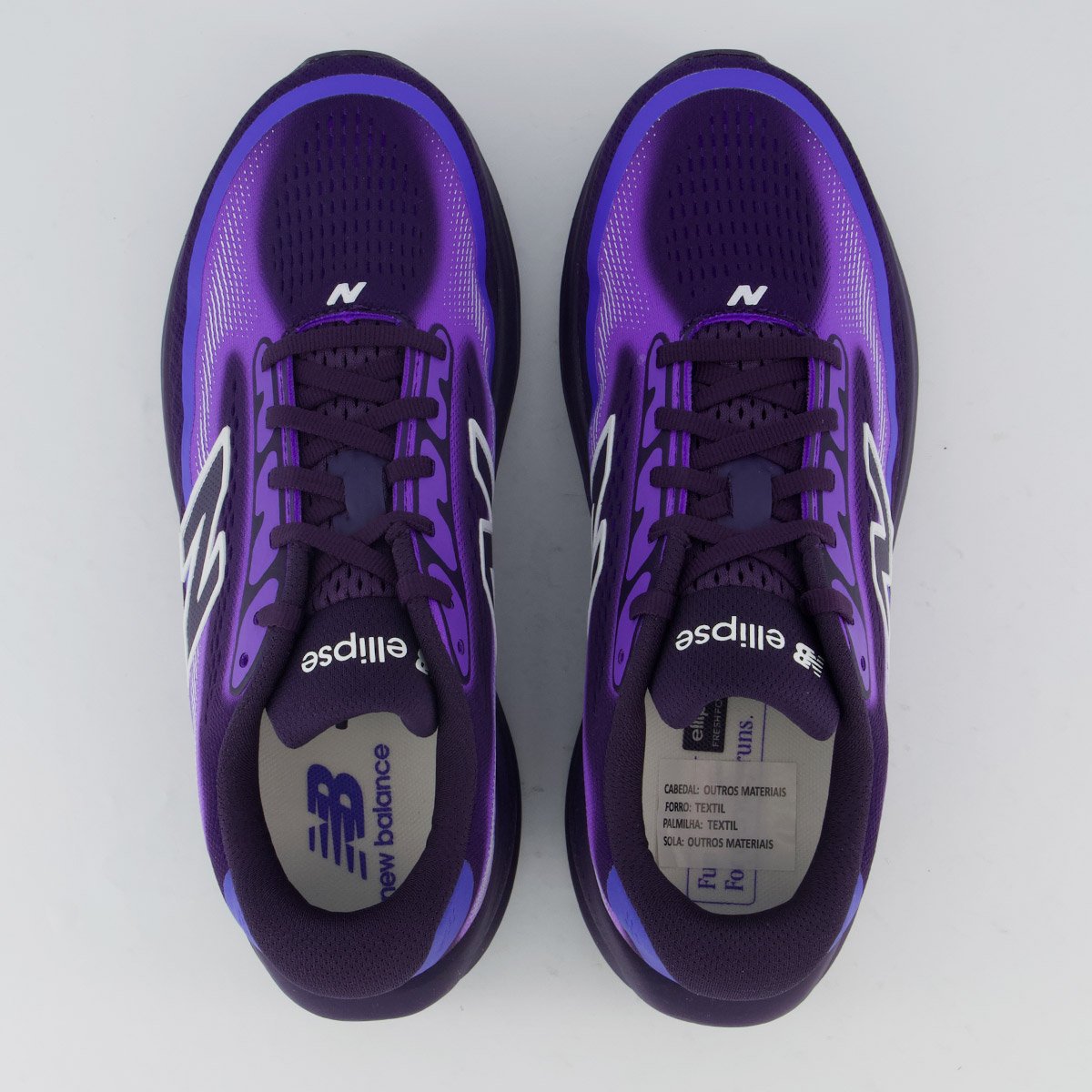 Tênis New Balance Fresh Foam Ellipse Feminino Roxo Roxo 4