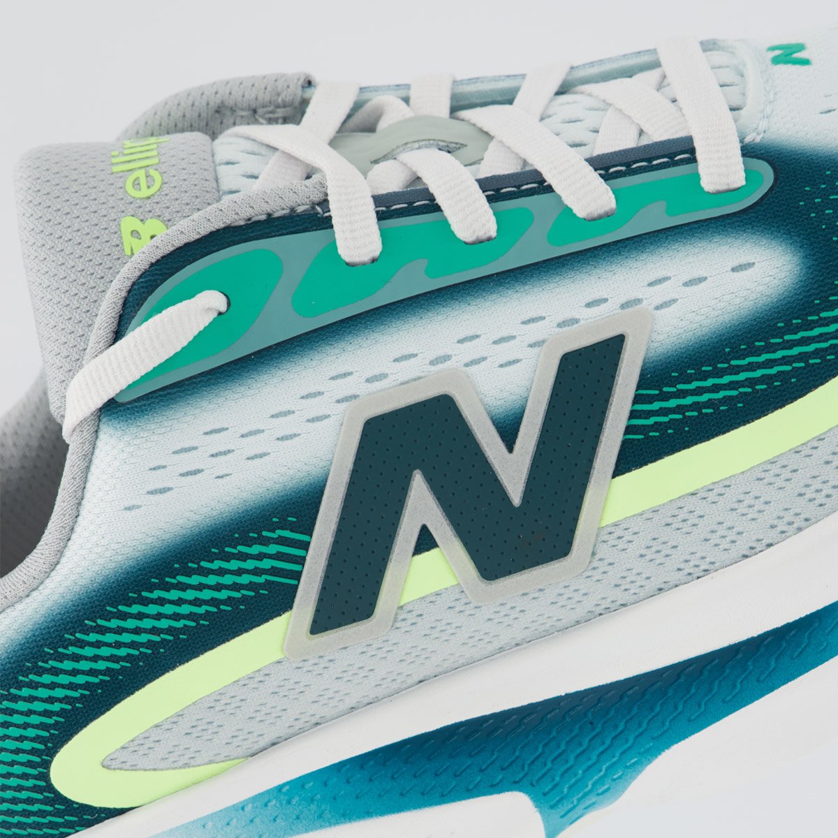 Tênis New Balance Fresh Foam Ellipse Feminino Branco e Verde Verde/Branco 7