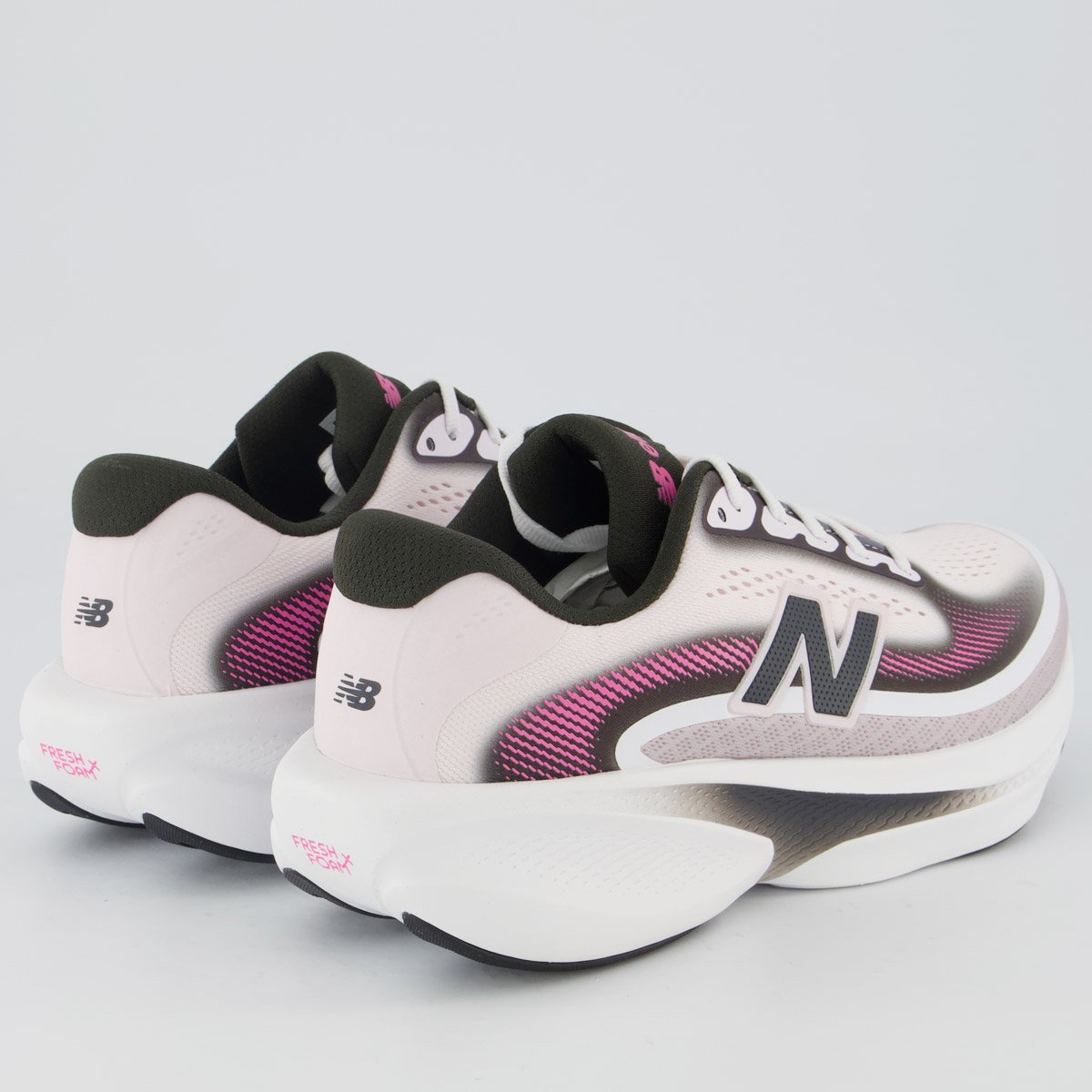Tênis New Balance Fresh Foam Ellipse Feminino Rosa Branco/Rosa 3