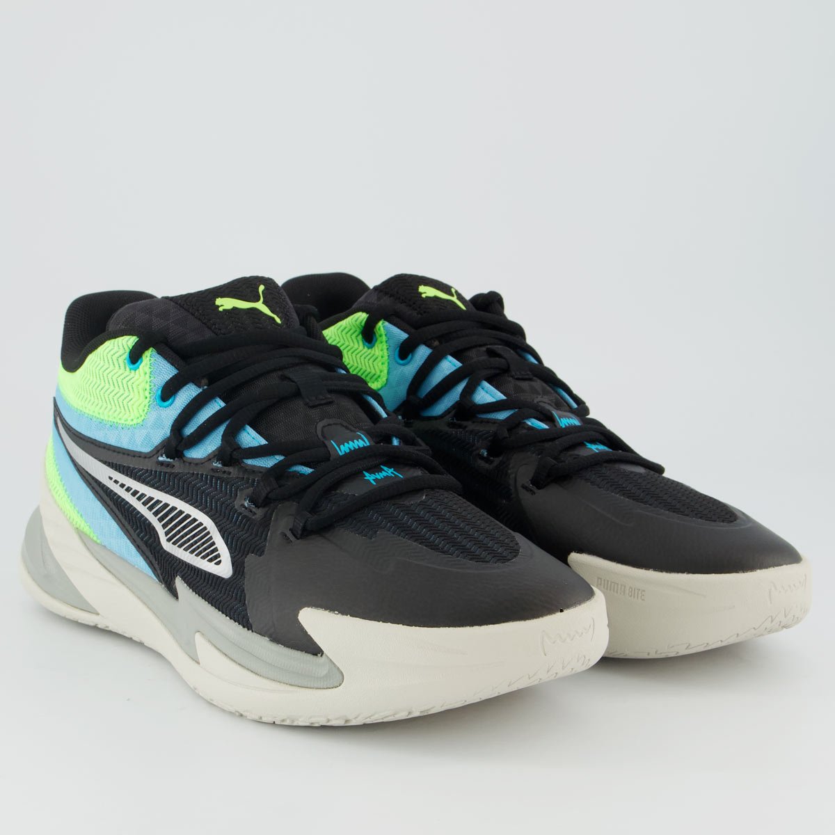 Tênis Puma Dagger Preto e Verde Preto/Verde 2