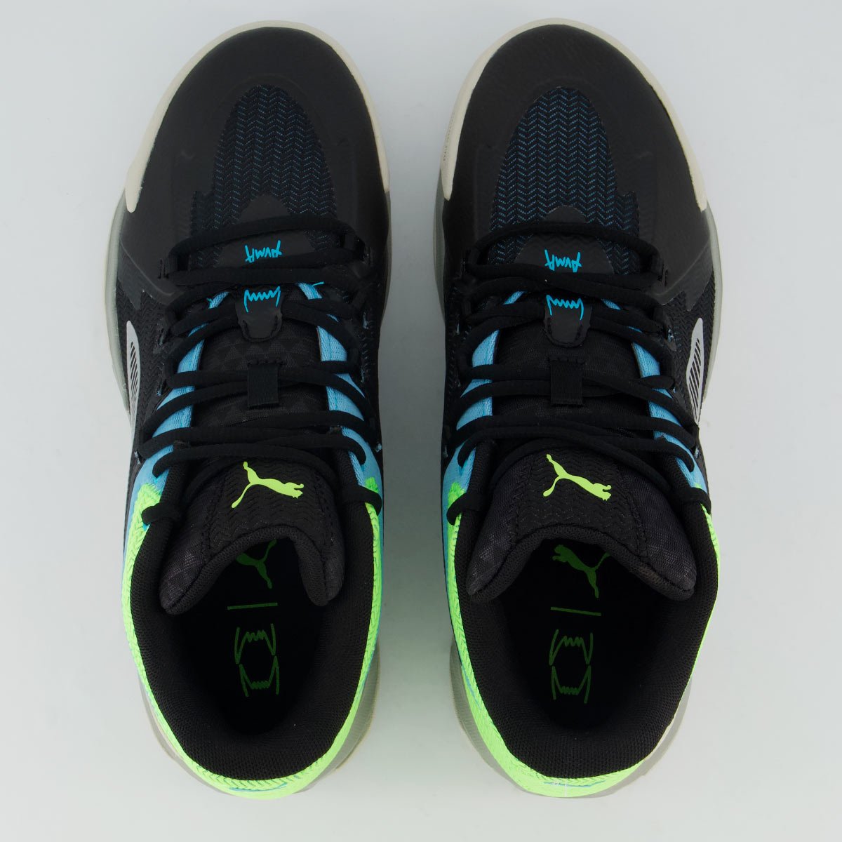 Tênis Puma Dagger Preto e Verde Preto/Verde 4