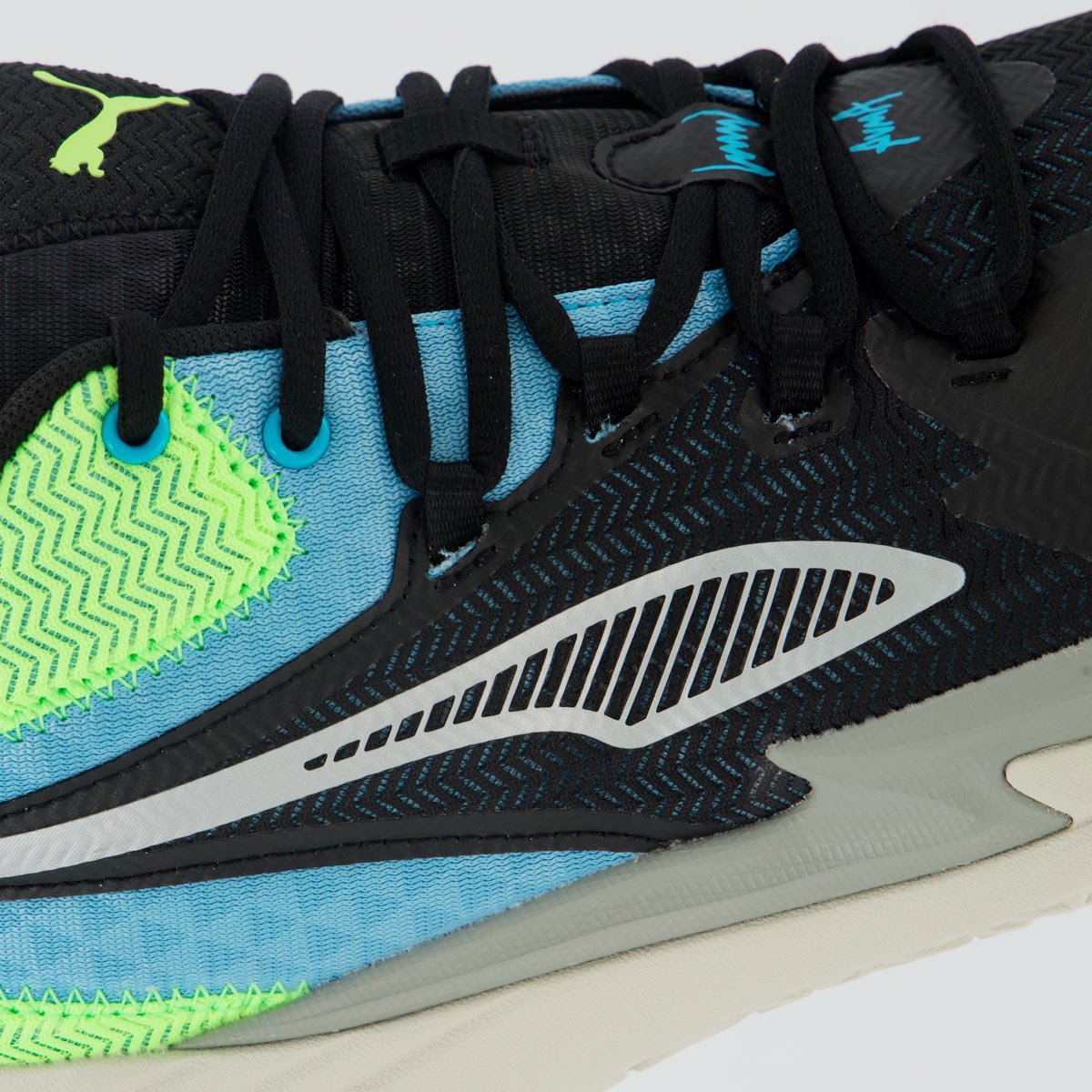 Tênis Puma Dagger Preto e Verde Preto/Verde 7