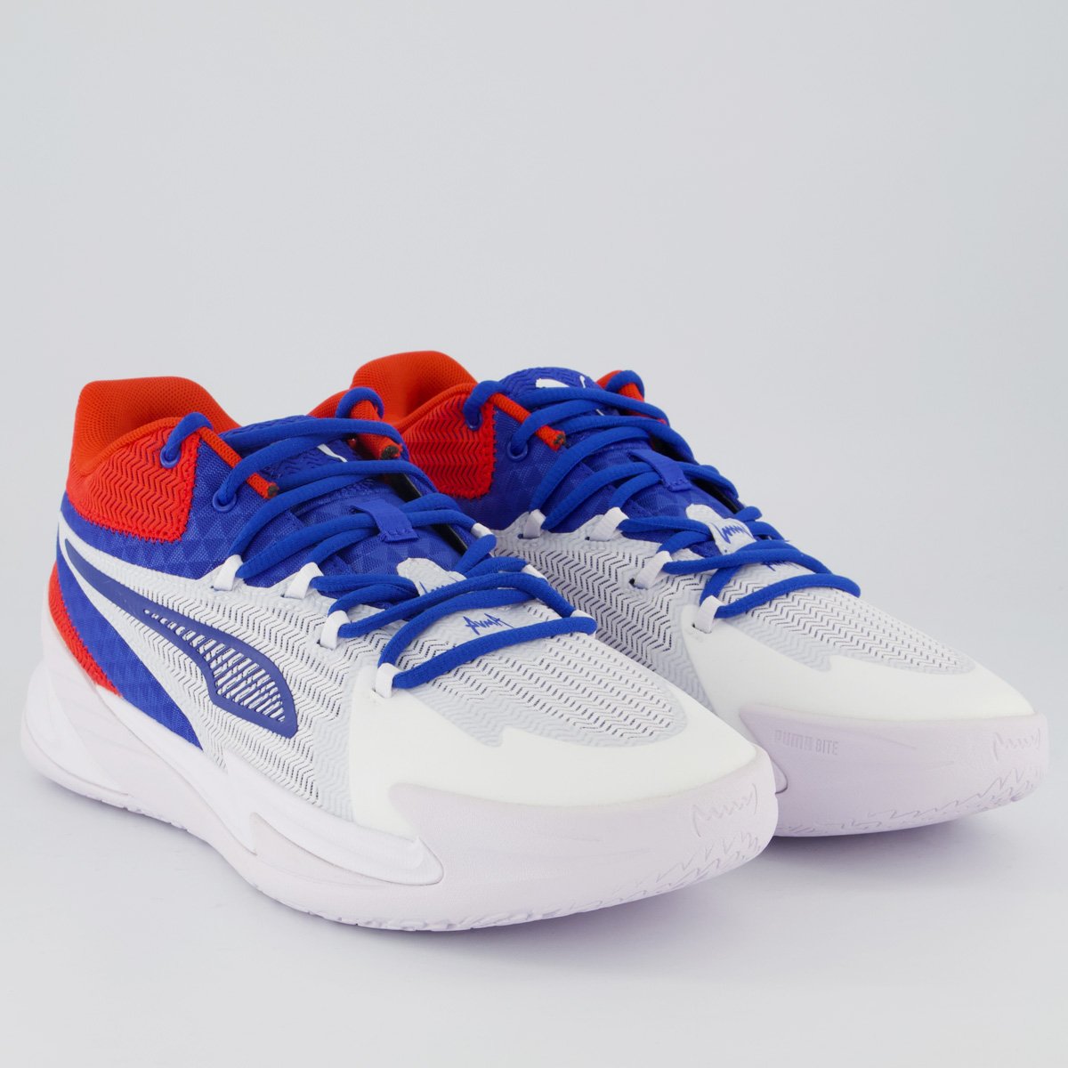 Tênis Puma Dagger Branco e Azul Branco/Azul 2