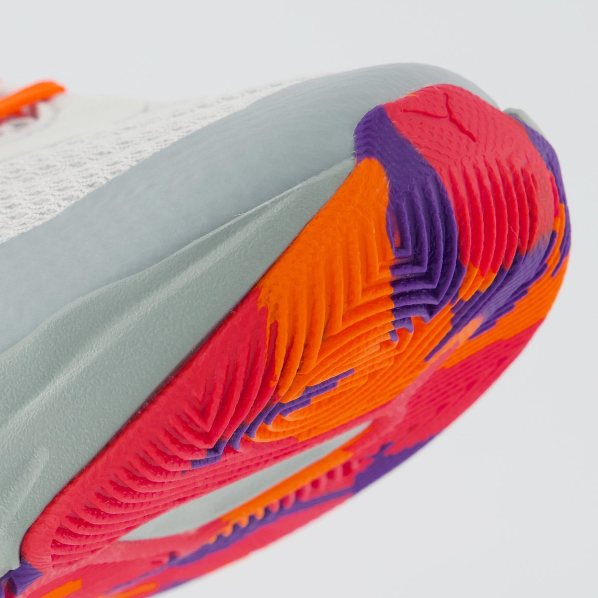 Tênis Puma Court Pro 2 Marble Cinza e Laranja Cinza/Branco 8