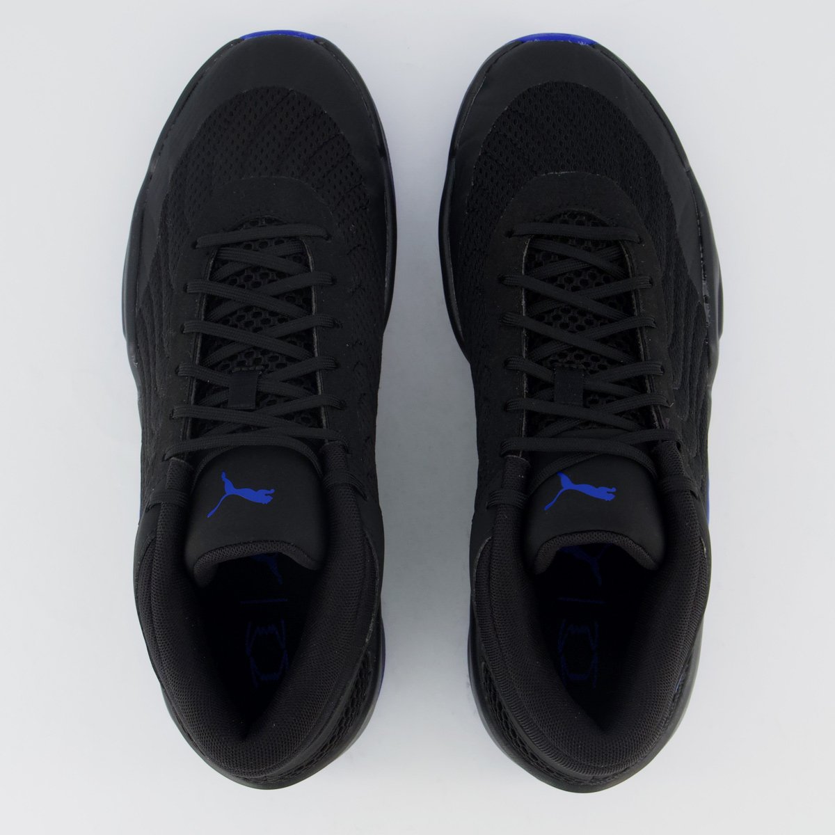 Tênis Puma Court Pro 2 Preto e Azul Preto 4