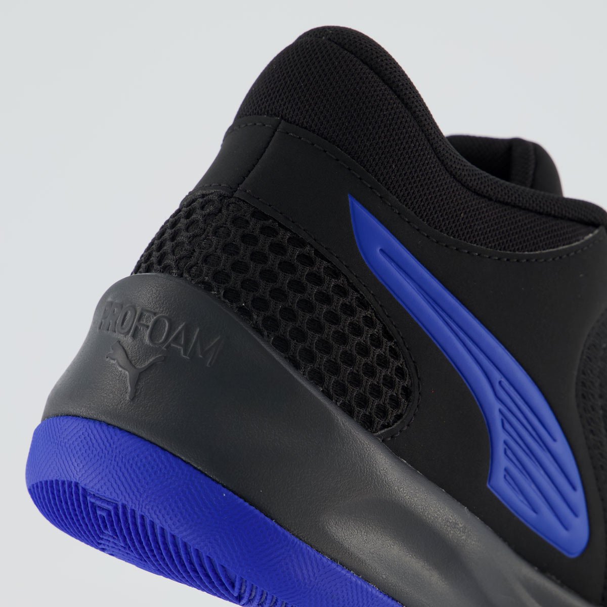 Tênis Puma Court Pro 2 Preto e Azul Preto 6