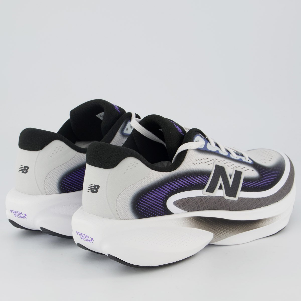Tênis New Balance Fresh Foam Ellipse Cinza Cinza/Branco 3