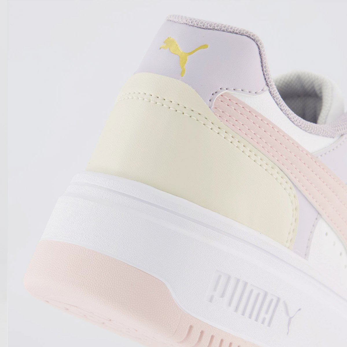 Tênis Puma Rebound Femme Low Bdp Feminino Branco e Lílas Multicores 6