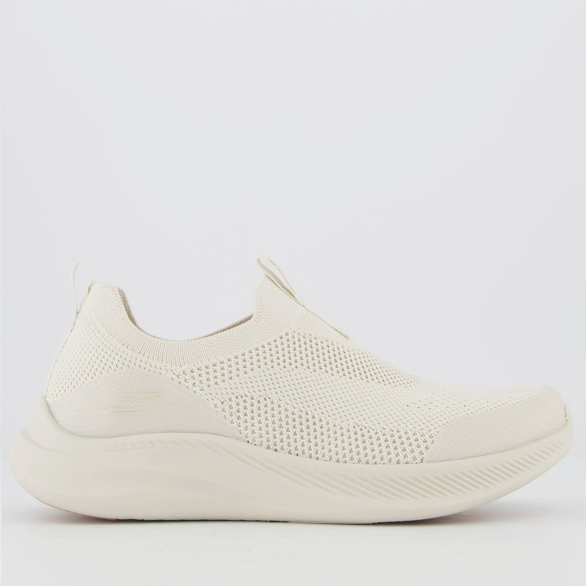 Tênis Skechers Bobs Moda Flex Feminino Off White