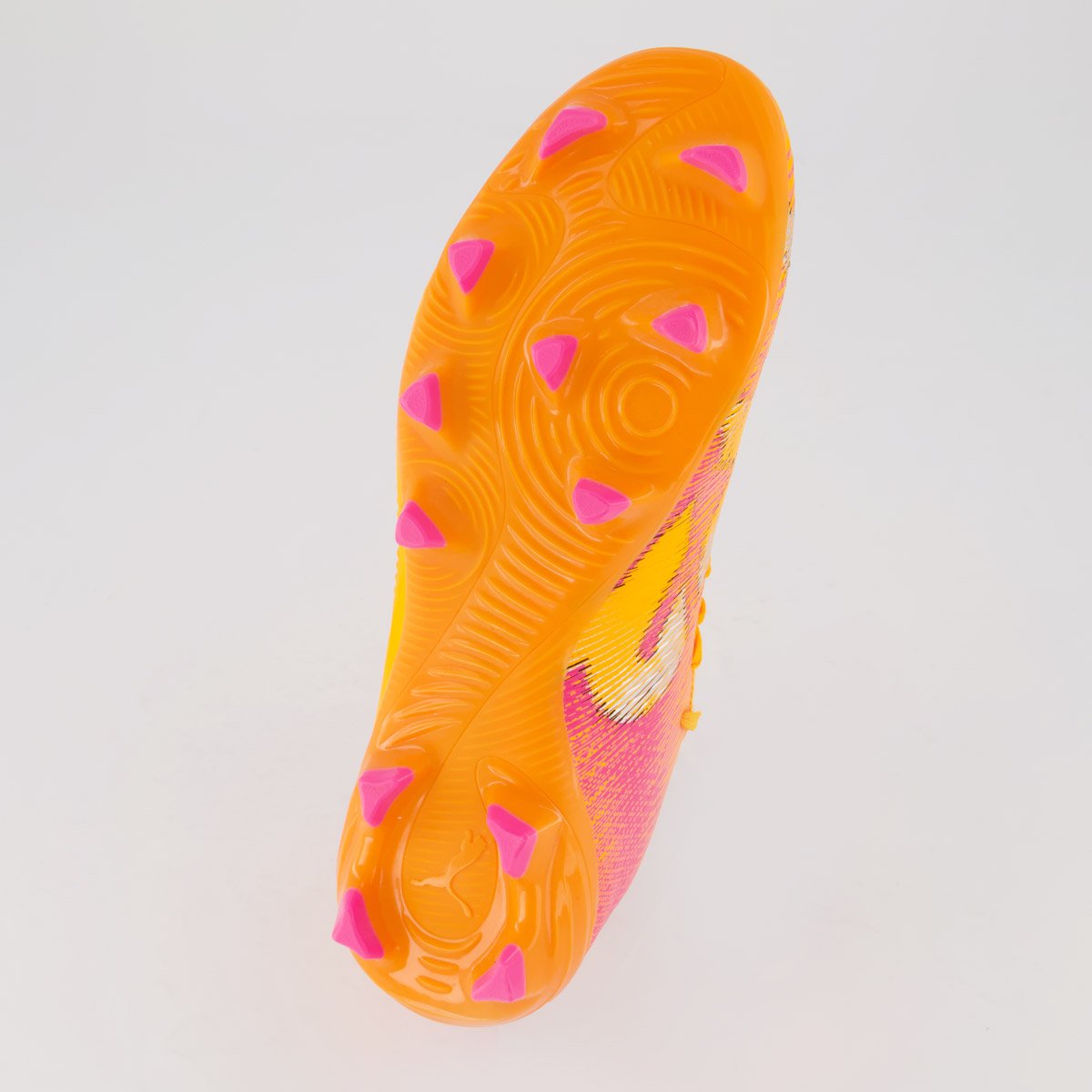 Chuteira Puma Future 8 Play FG/AG Campo Laranja Laranja 5