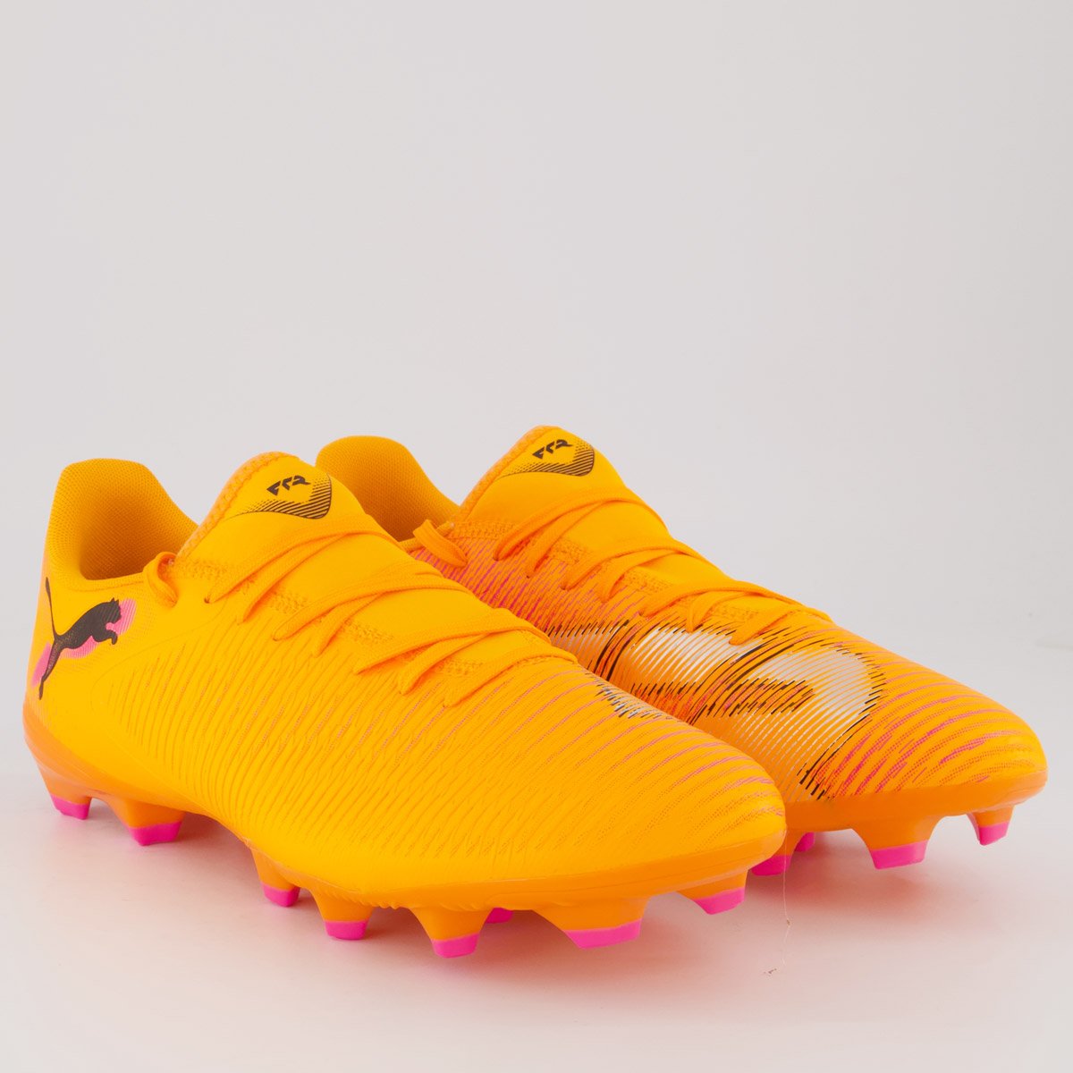 Chuteira Puma Future 8 Play FG/AG Campo Laranja Laranja 2