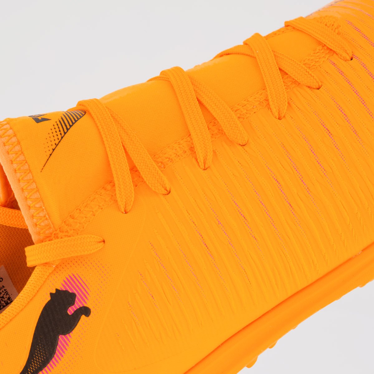 Chuteira Puma Future 8 Play TT Society Laranja Laranja 7