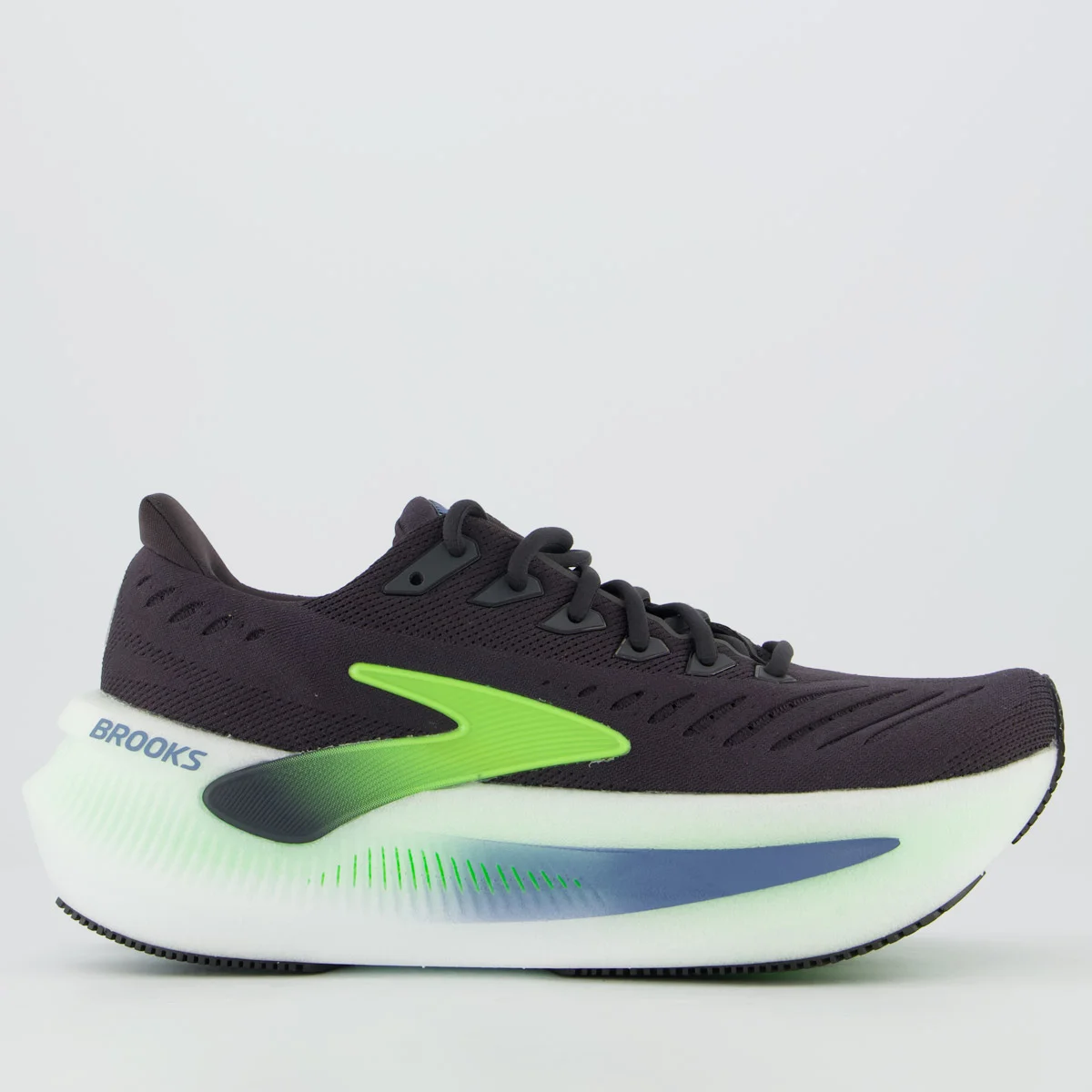 Tênis Brooks Glycerin Max 2 Preto e Verde