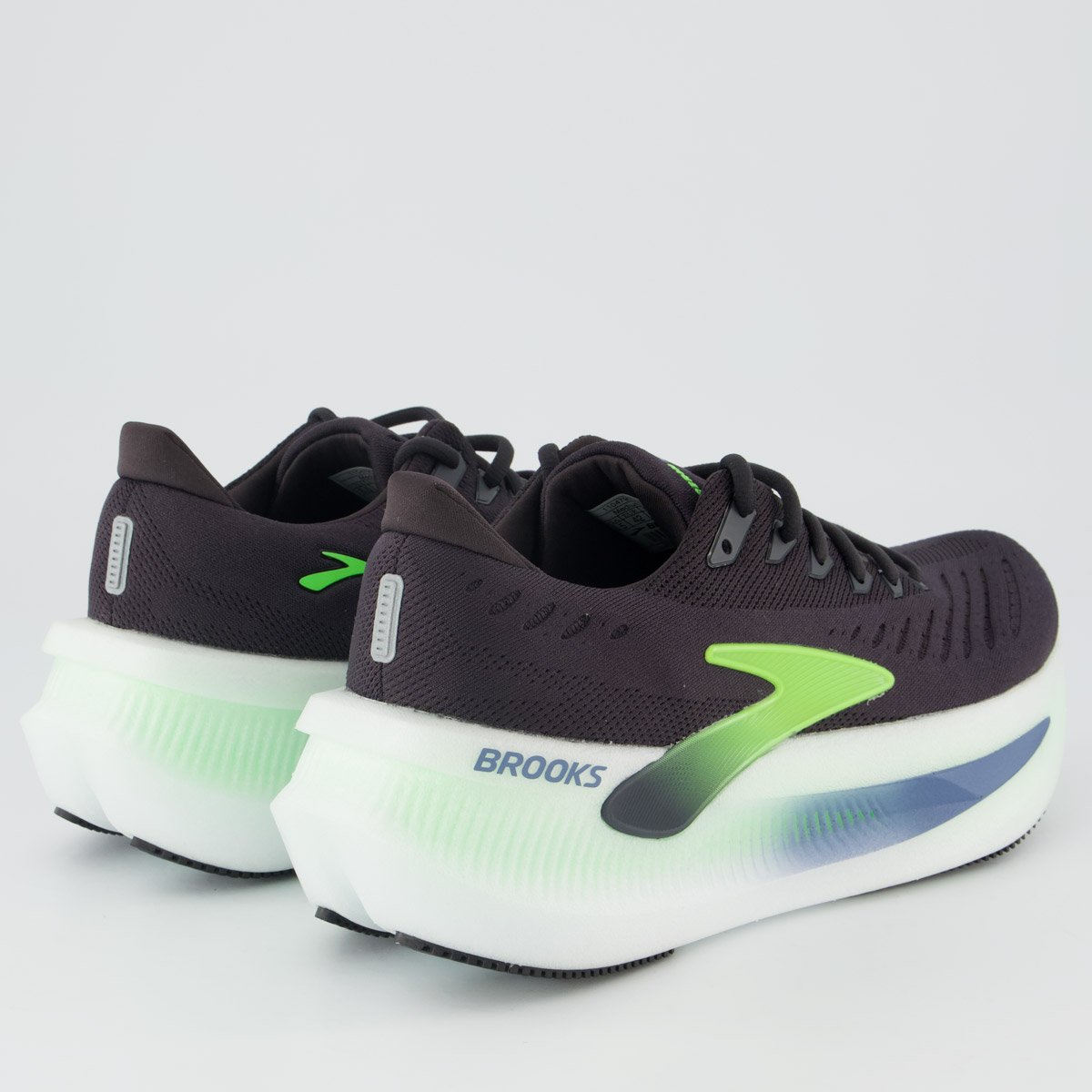 Tênis Brooks Glycerin Max 2 Preto e Verde Preto 3