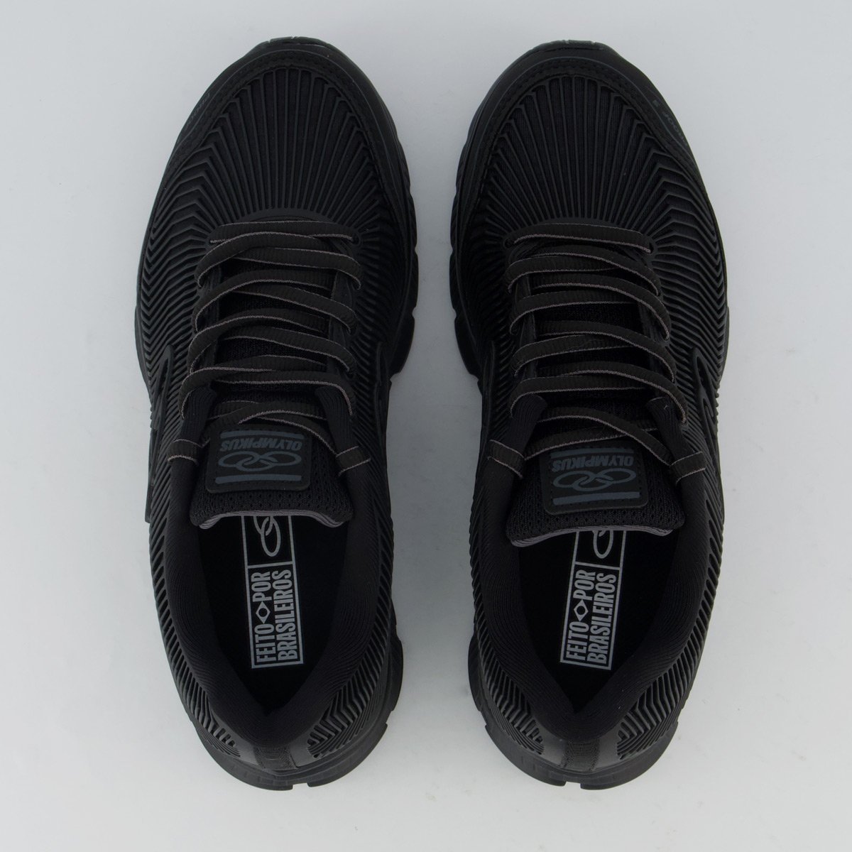 Tênis Olympikus Proof 3 Infantil All Black Preto 4