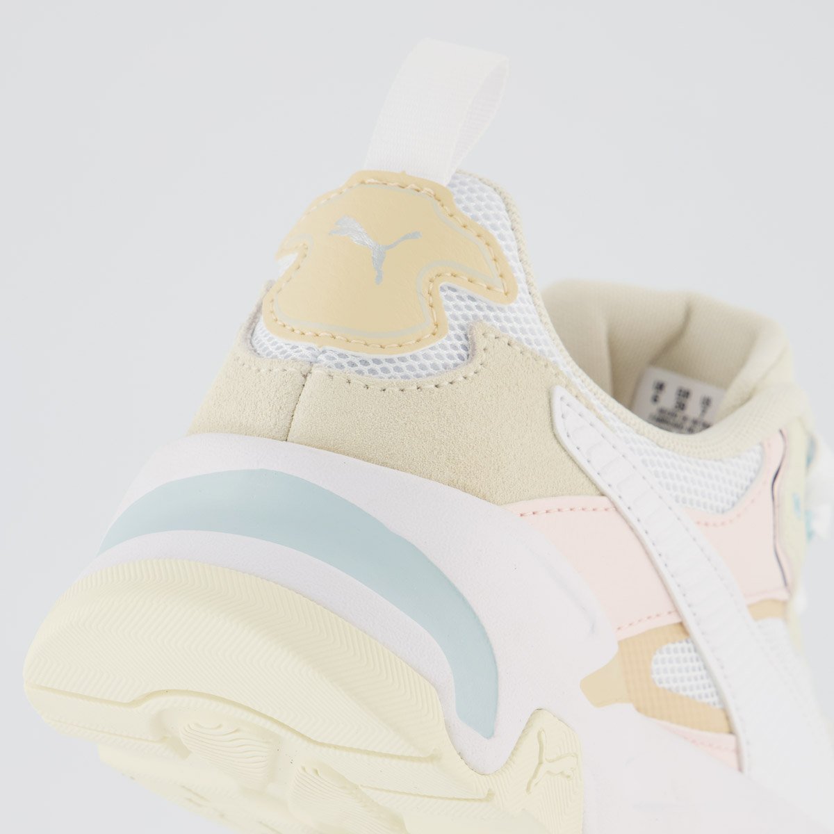 Tênis Puma Trinity Feminino Branco e Rosa Multicores 6
