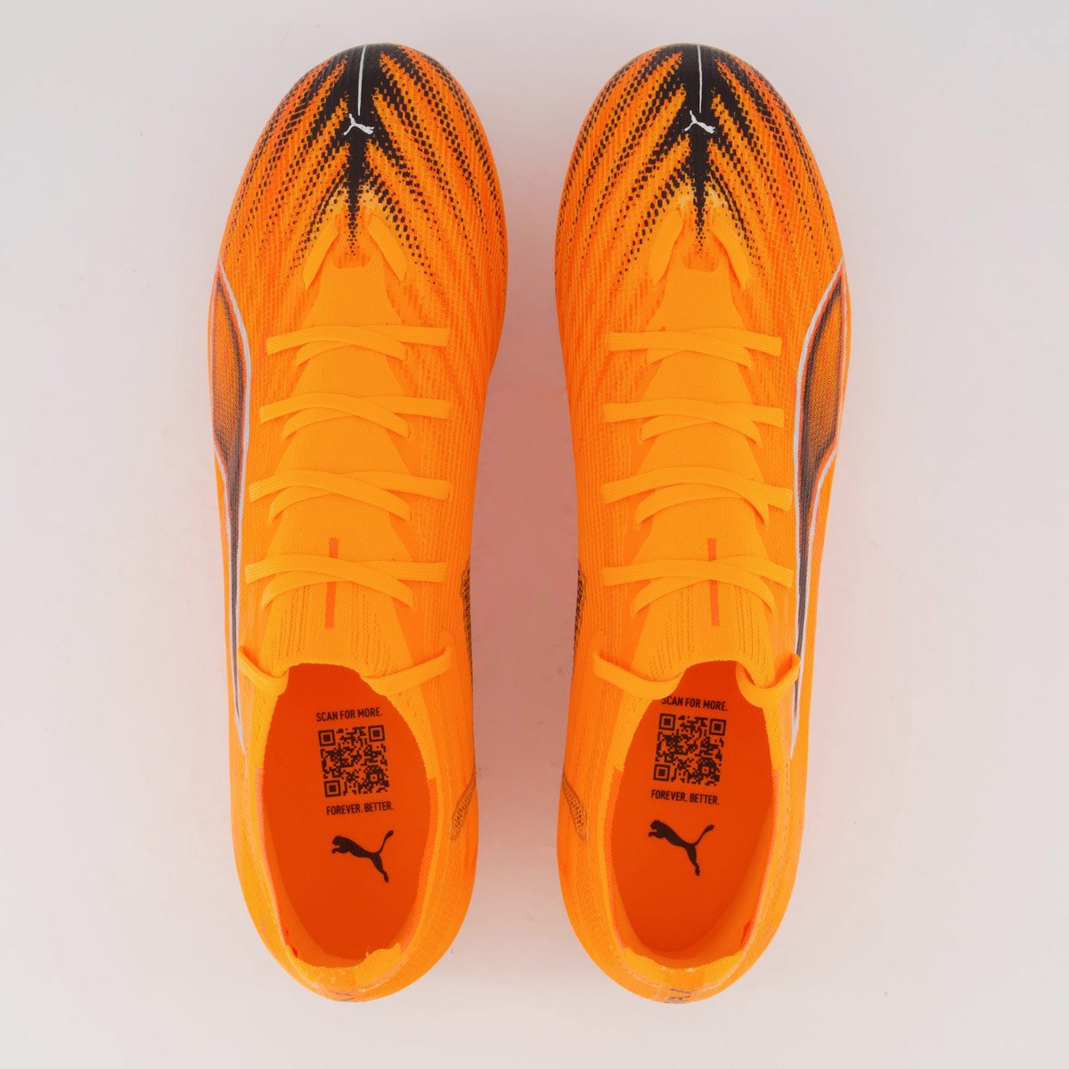Chuteira Puma Ultra 6 Match Campo Laranja Laranja 4
