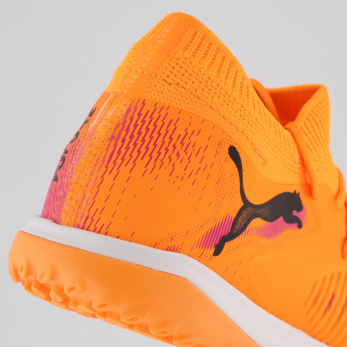 Chuteira Puma Future 8 Match TT Society Juvenil Laranja Laranja