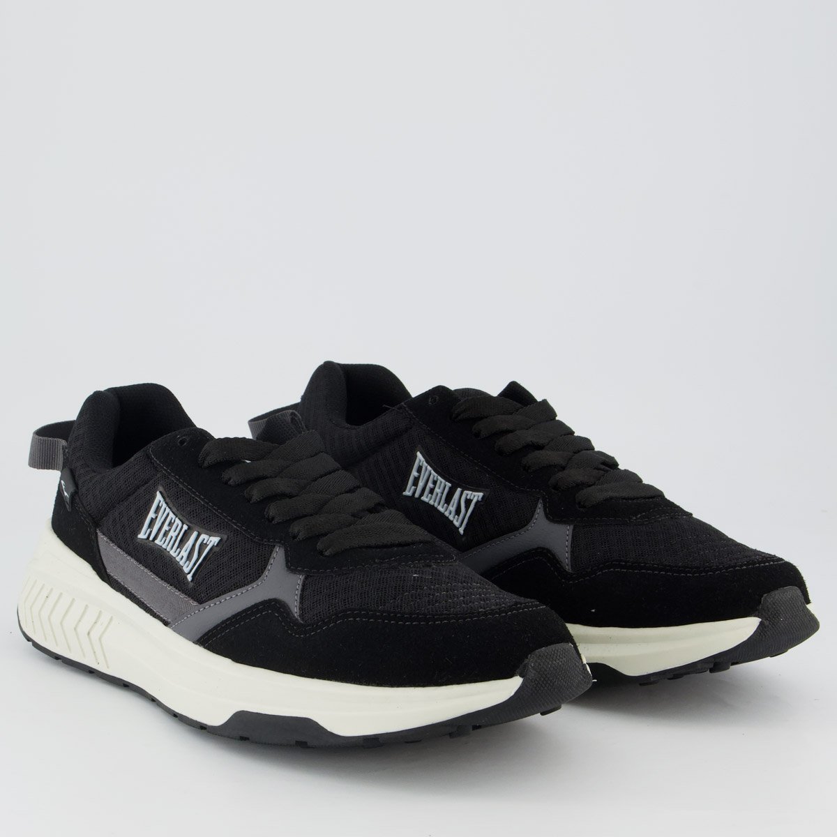 Tênis Everlast Solo Preto e Cinza Preto 2
