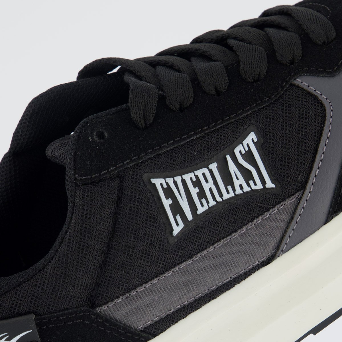 Tênis Everlast Solo Preto e Cinza Preto 7