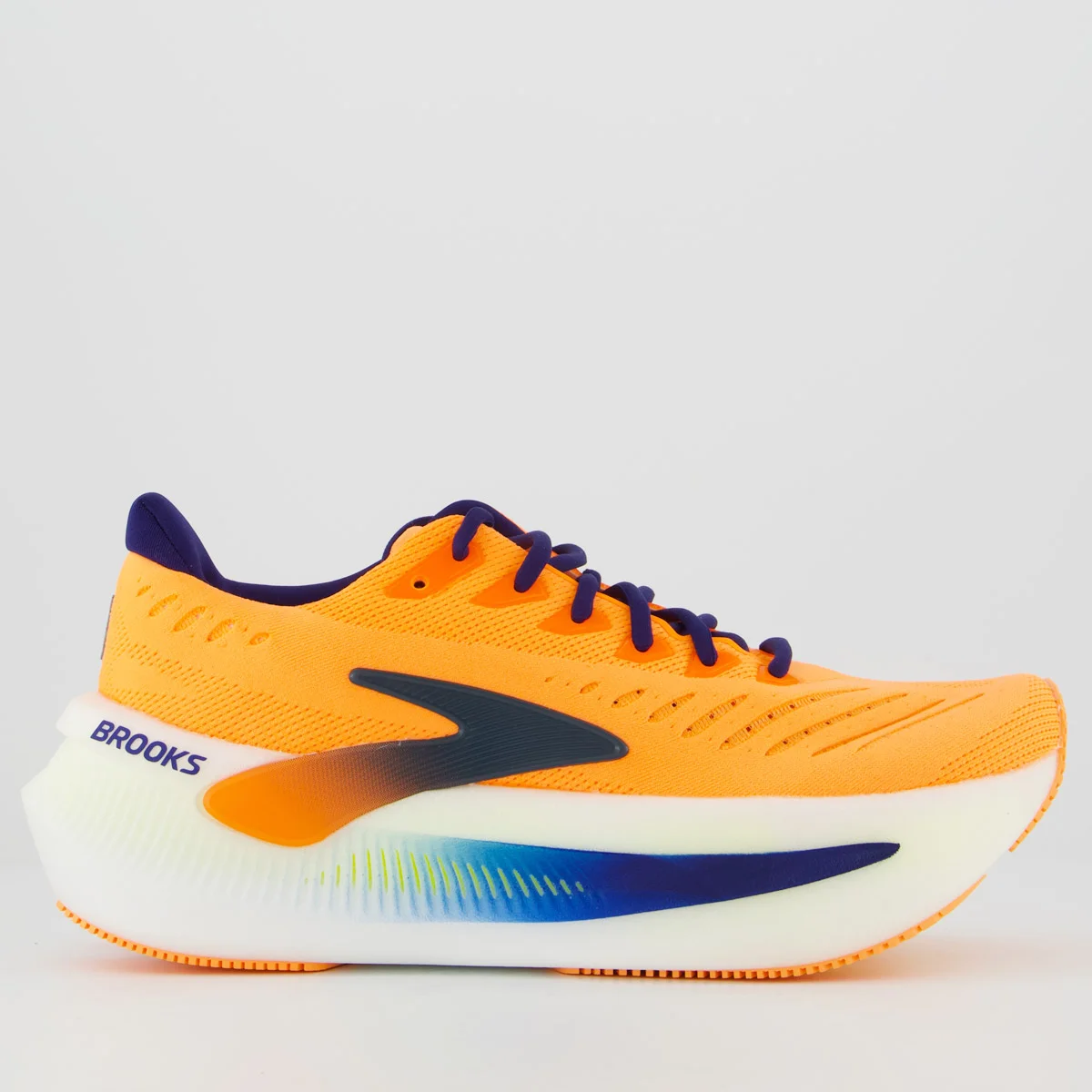 Tênis Brooks Glycerin Max 2 Laranja