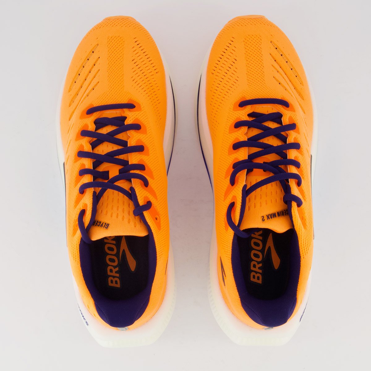 Tênis Brooks Glycerin Max 2 Laranja Laranja 4