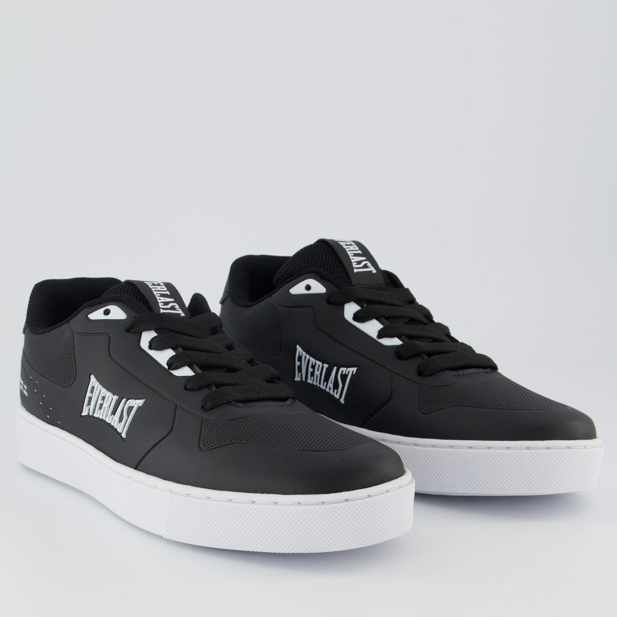 Tênis Everlast Slice Preto e Branco Preto 2