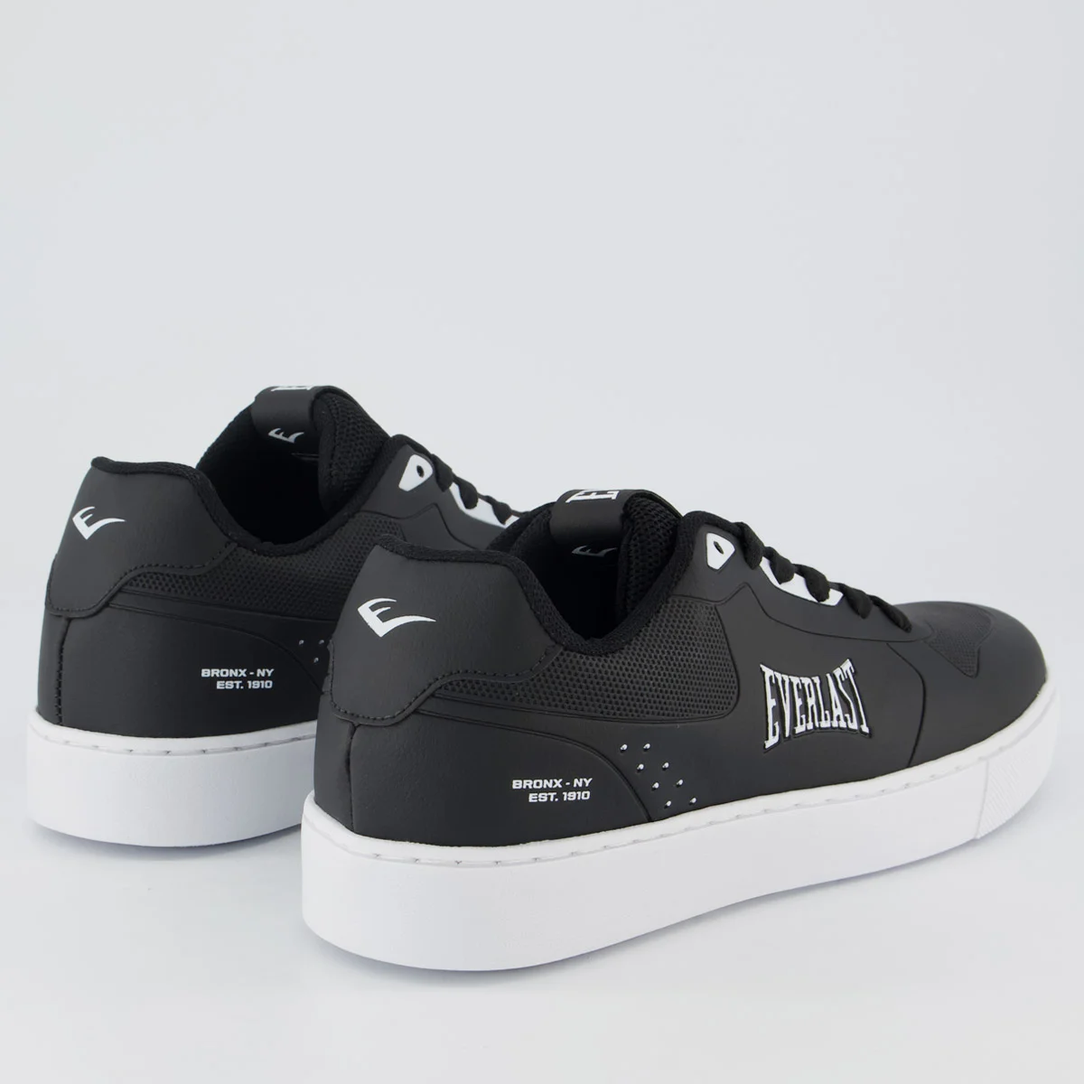 Tênis Everlast Slice Preto e Branco Preto 3