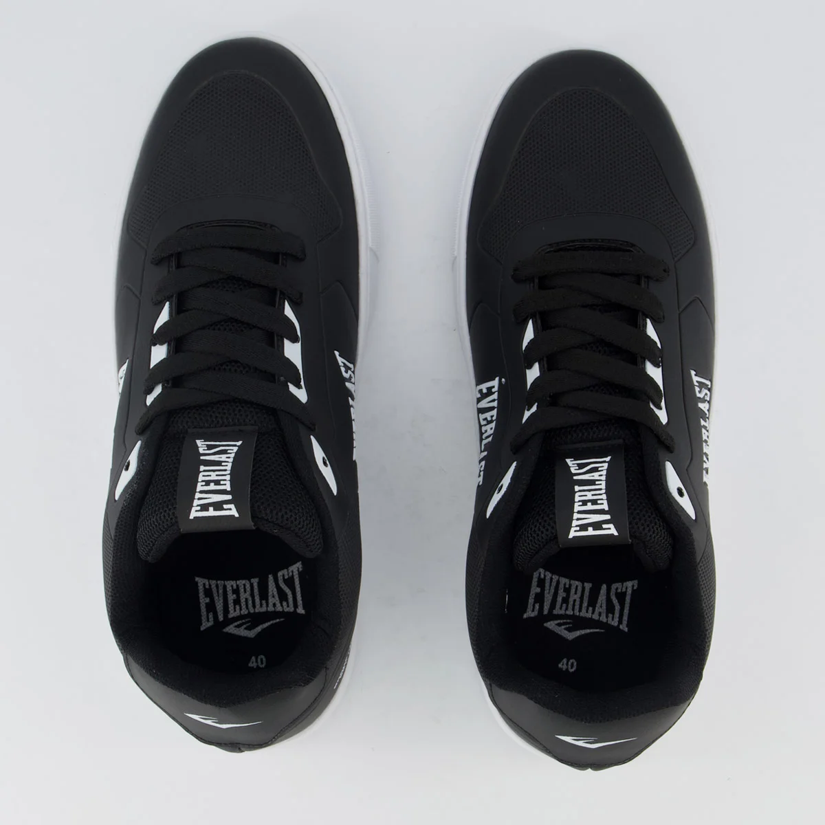 Tênis Everlast Slice Preto e Branco Preto 4