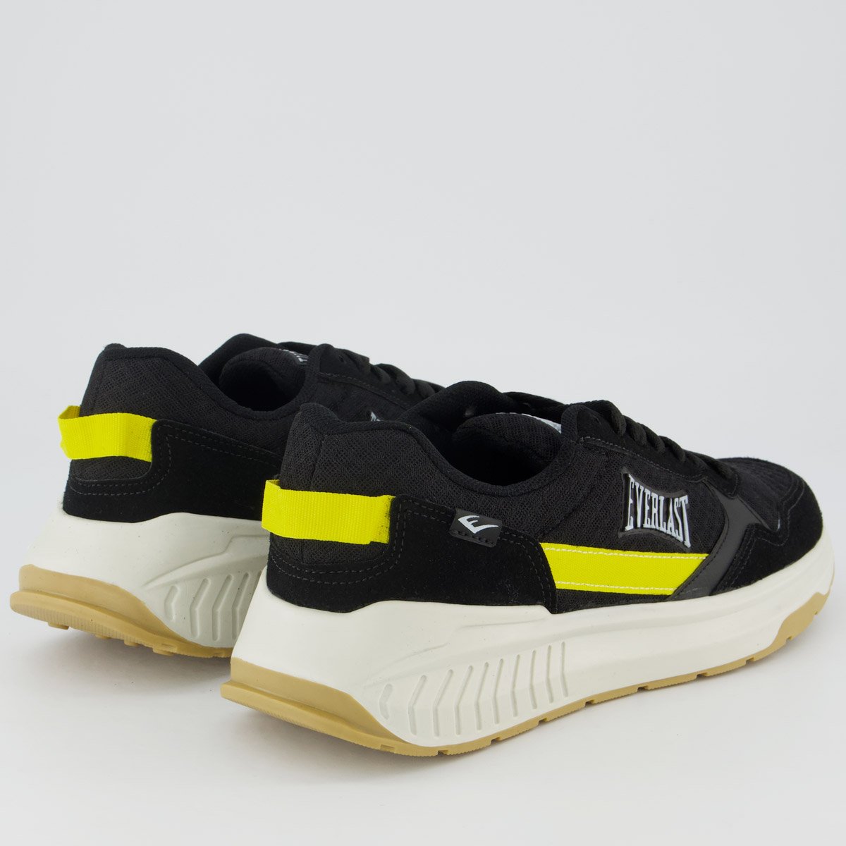 Tênis Everlast Solo 2 Preto e Amarelo Preto 3
