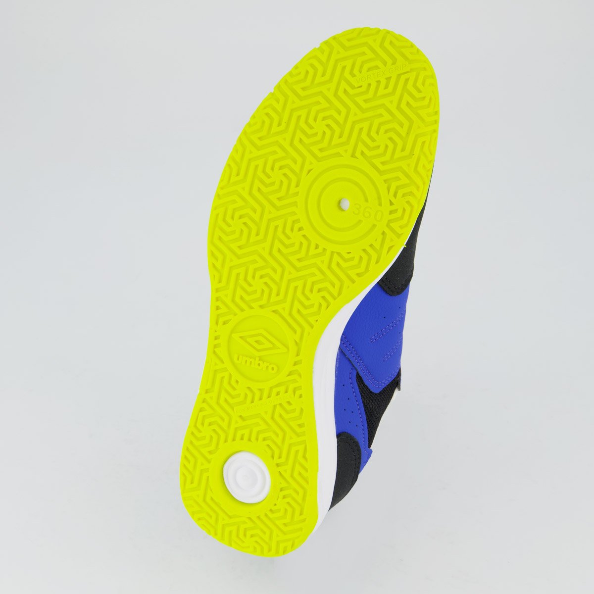Chuteira Umbro Pro Challenge Uptake Futsal Azul e Verde Azul 5