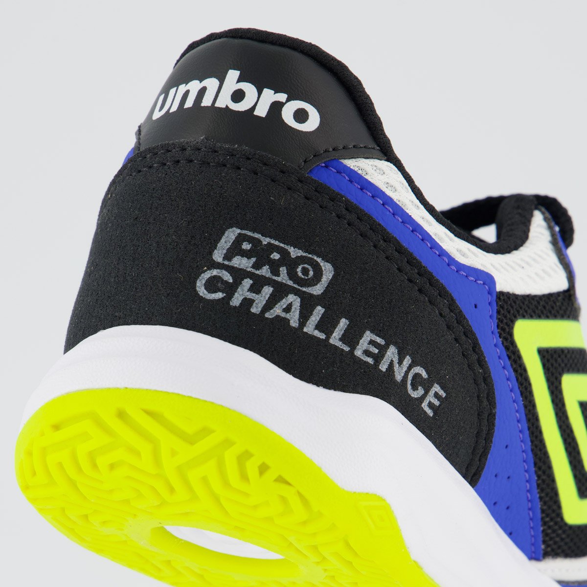 Chuteira Umbro Pro Challenge Uptake Futsal Azul e Verde Azul 6
