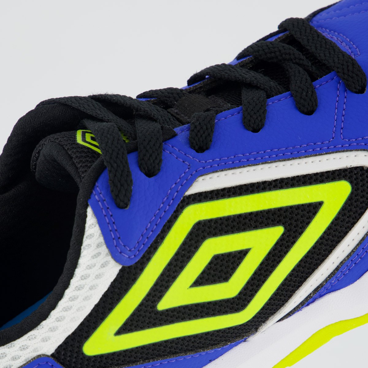 Chuteira Umbro Pro Challenge Uptake Futsal Azul e Verde Azul 7