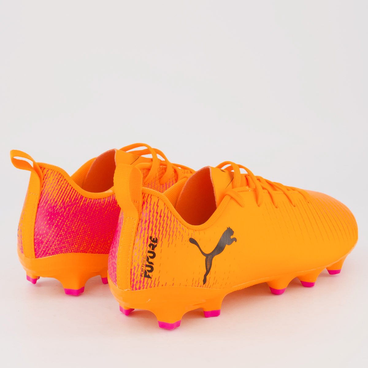 Chuteira Puma Future 8 Match FG/AG Campo Juvenil Laranja Laranja 3
