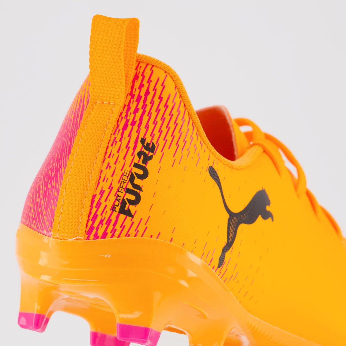 Chuteira Puma Future 8 Match FG/AG Campo Juvenil Laranja Laranja 6