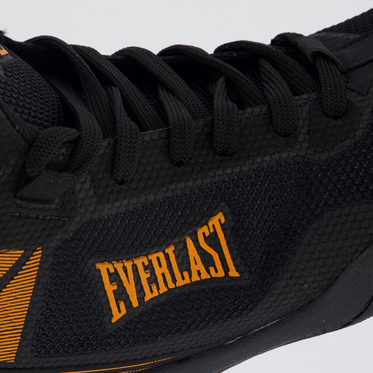 Tênis Everlast Strike 4 Cano Médio Preto e Laranja Preto 7