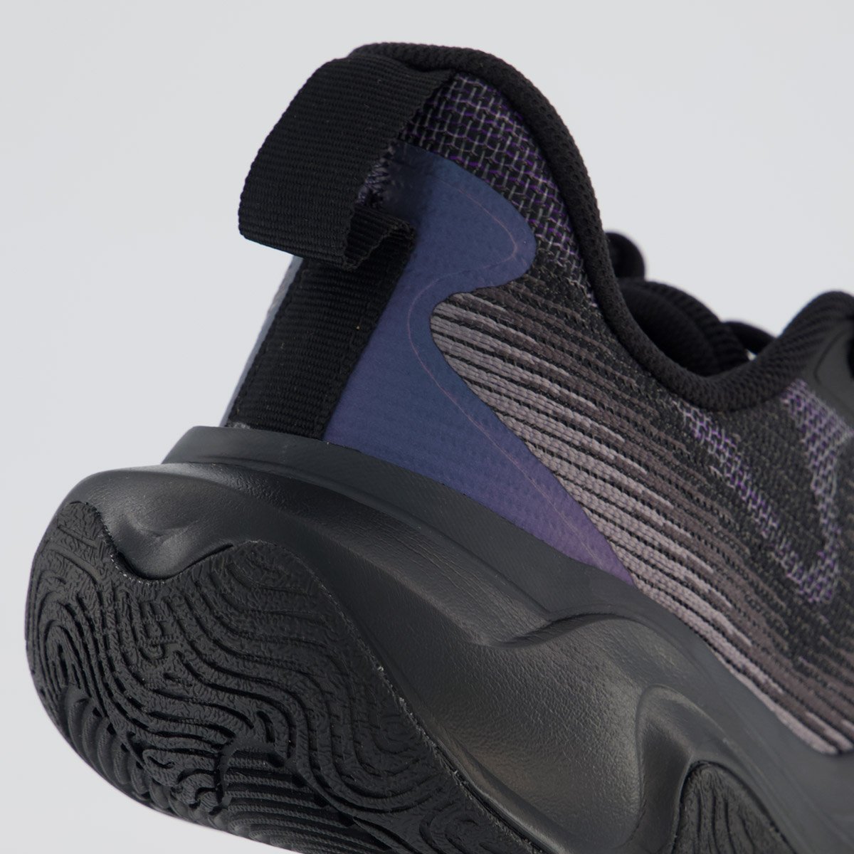 Tênis Under Armour Layup Preto e Roxo Preto 6