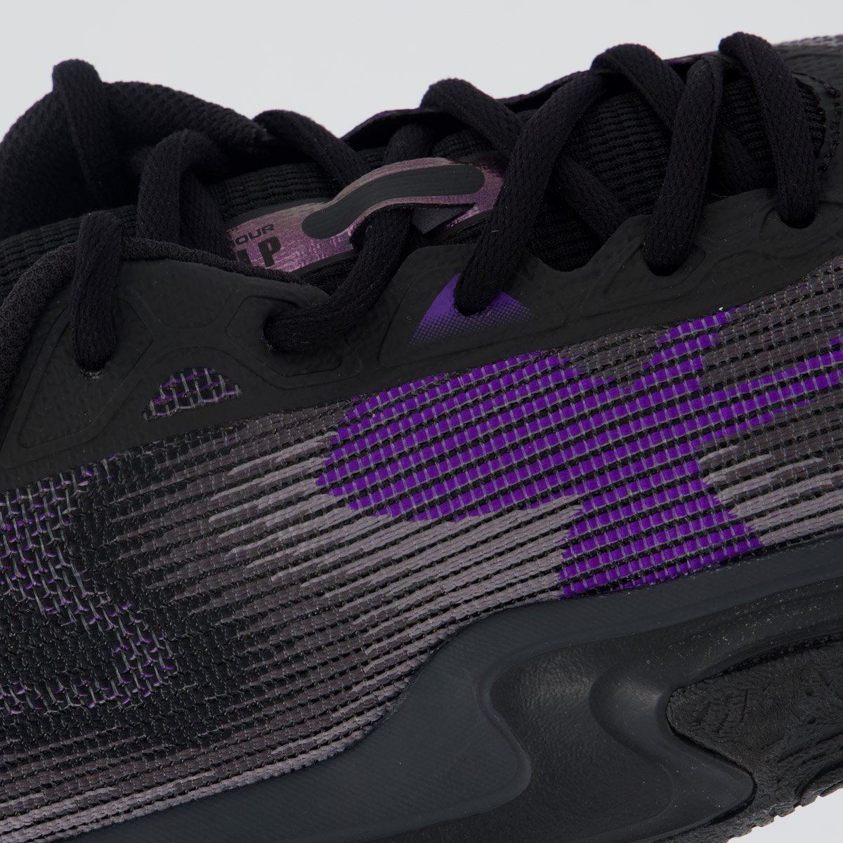 Tênis Under Armour Layup Preto e Roxo Preto 7