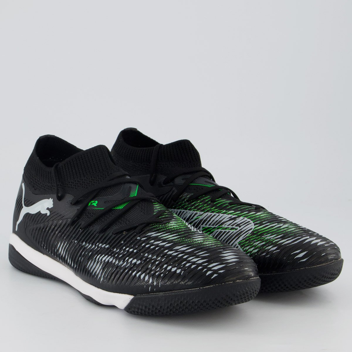 Chuteira Puma Future 8 Match IT Futsal Preta Preto 2