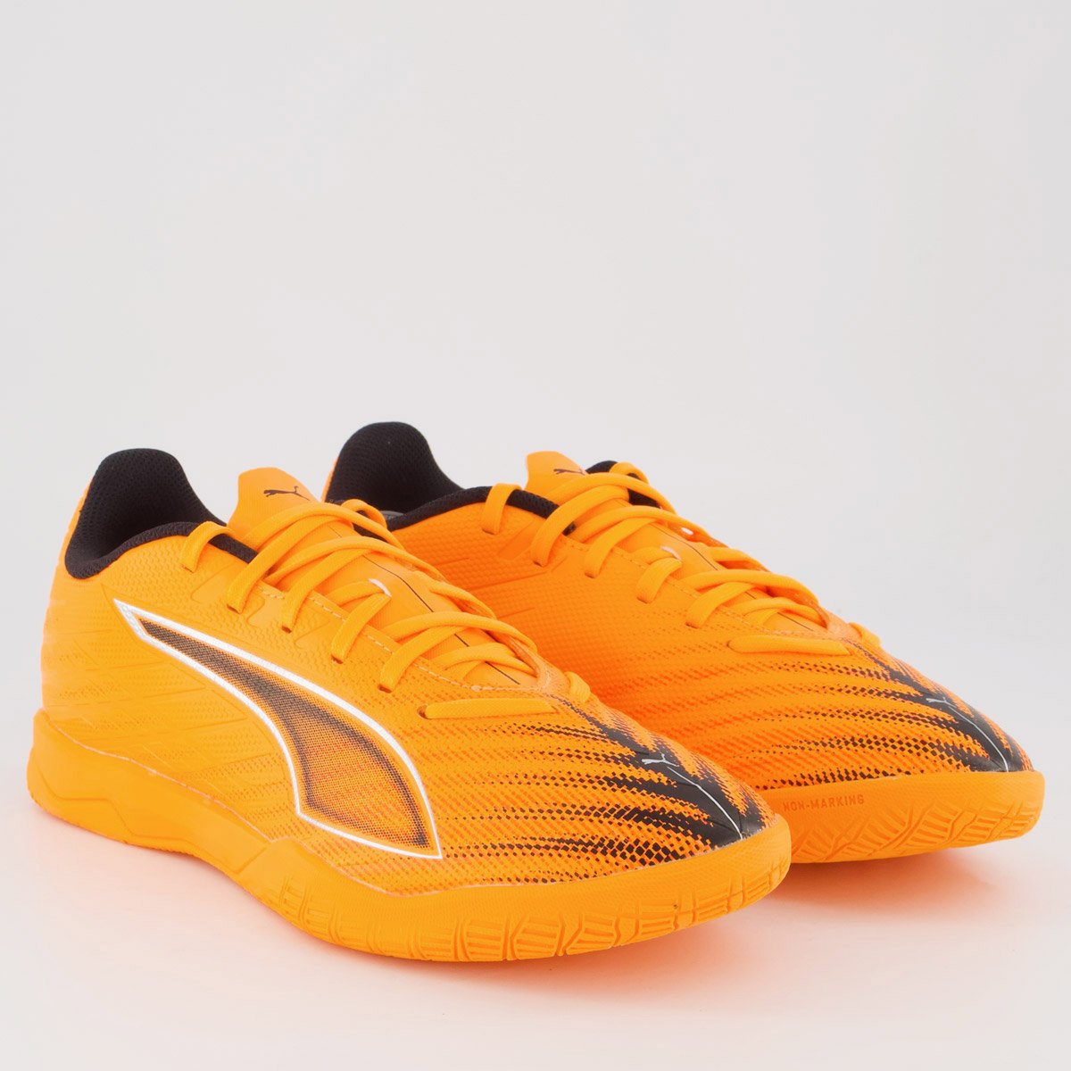 Chuteira Puma Ultra 6 Play Futsal Juvenil Laranja Laranja 2